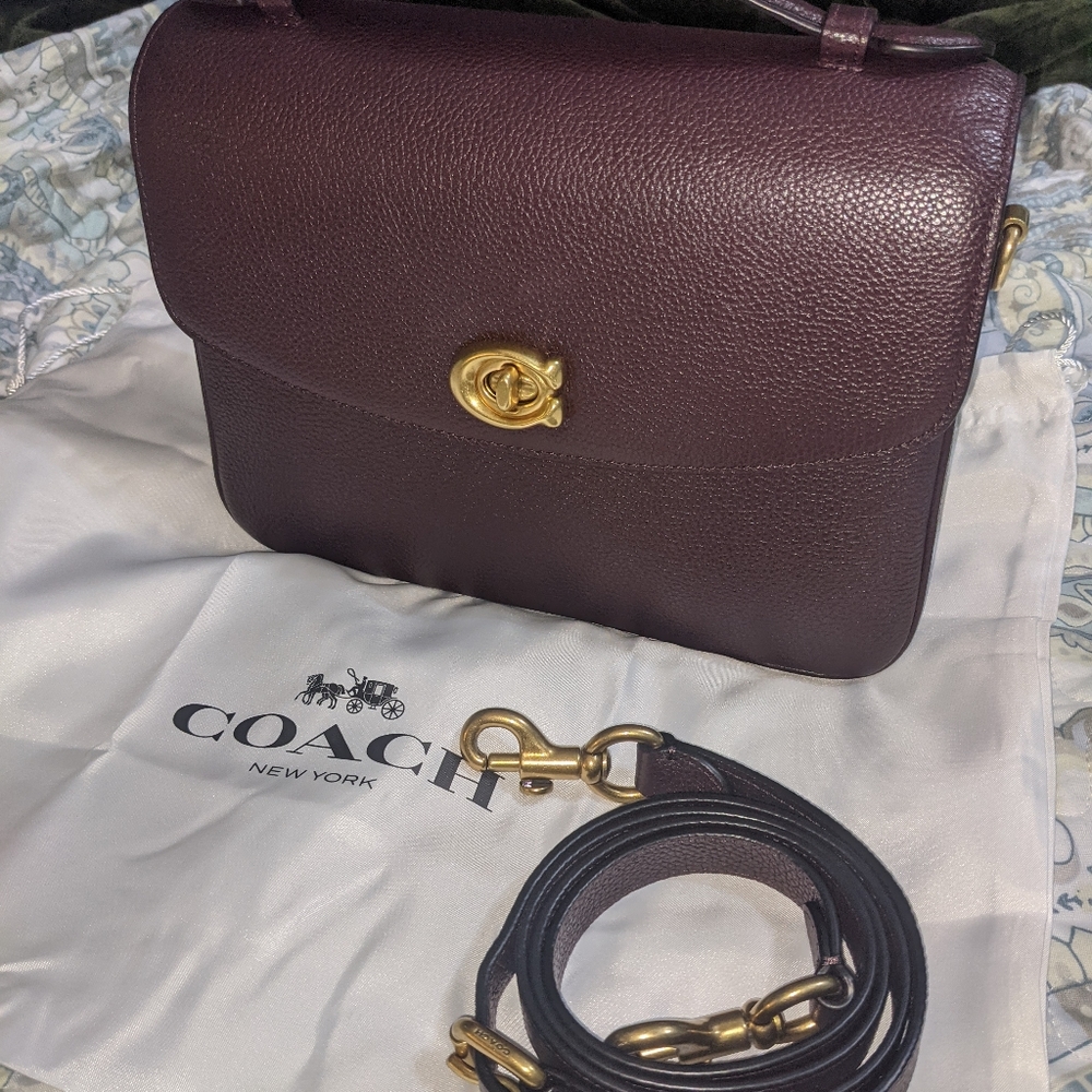 Coach Cassie Oxblood